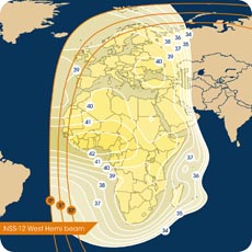 NSS12 C-band West Hemisphere Beam